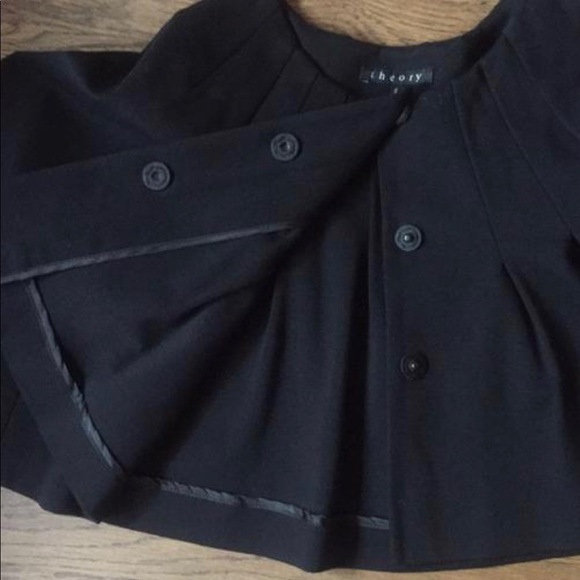 NWOT THEORY Cropped Bolero Jacket (P/S) - Picture 8 of 13